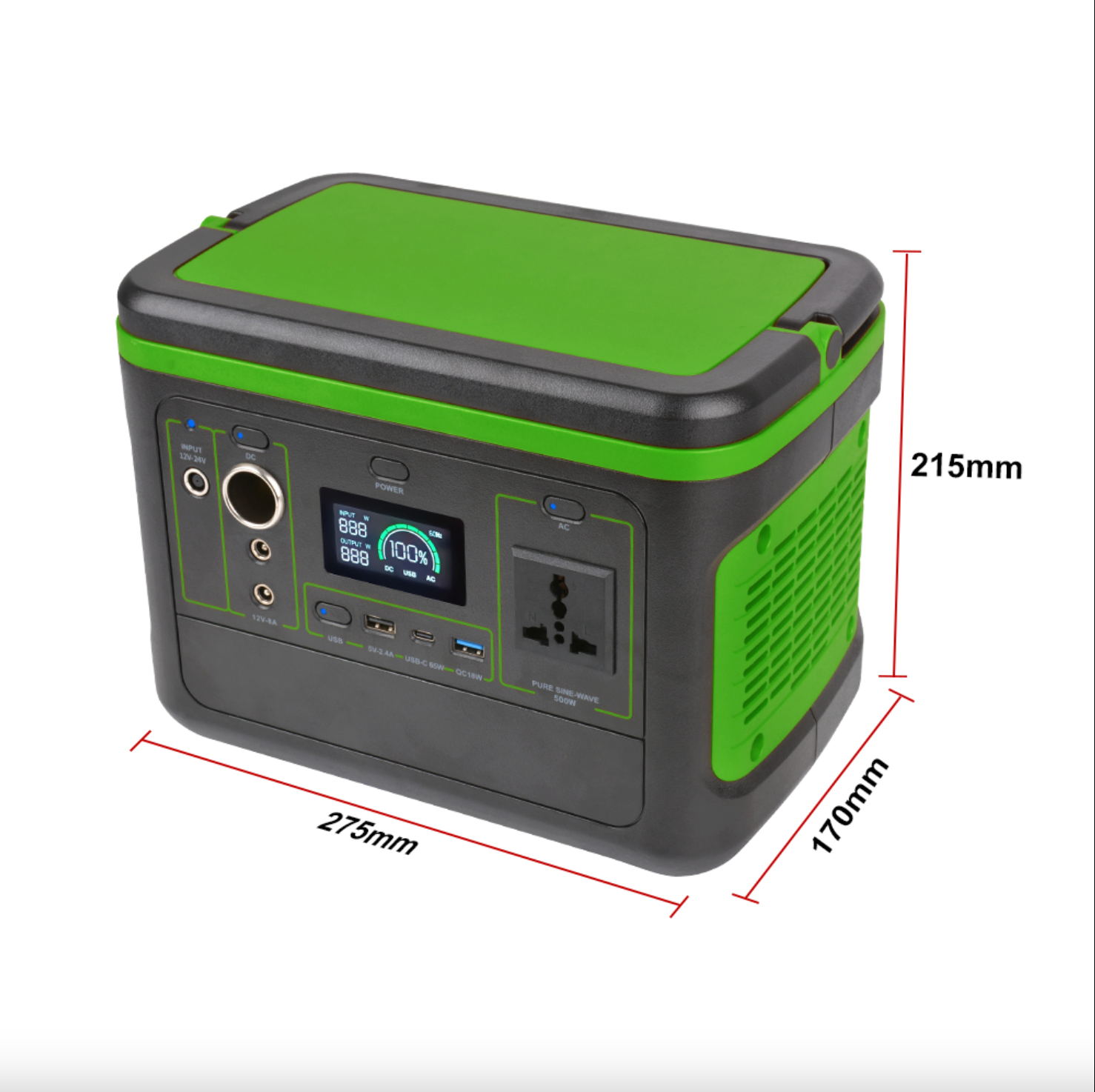 Compact Portable Solar Generator